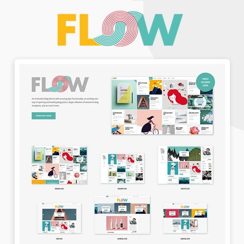 Flow A Fresh Creative Blog Theme