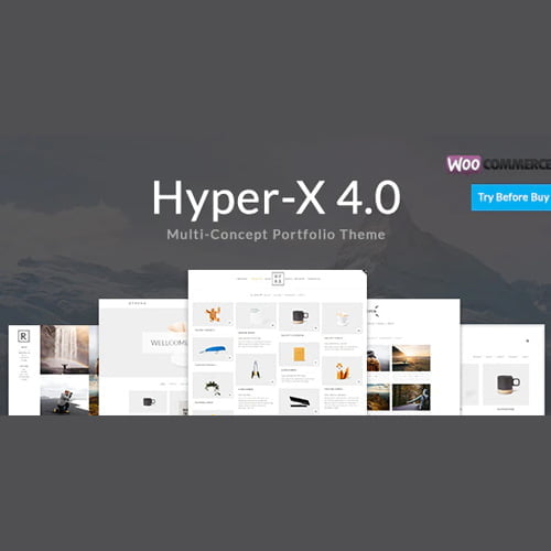 HyperX Responsive Wordpress Portfolio Theme