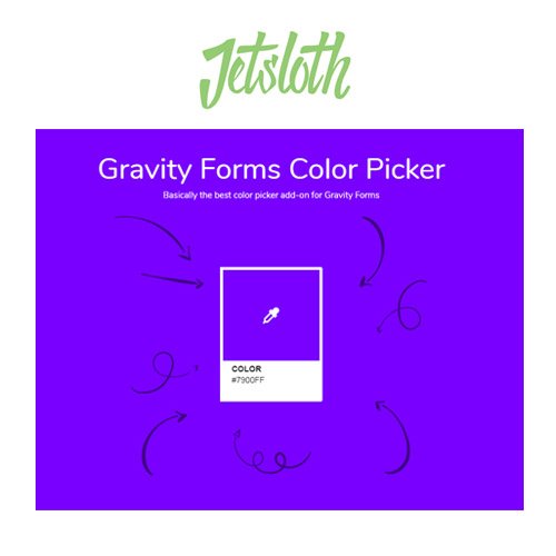 Jetsloth – Gravity Forms Color Picker