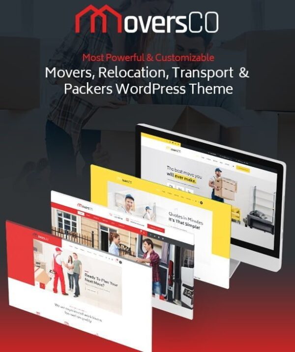 MoversCO – Movers Packers WordPress Theme