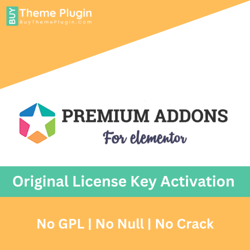Premium Addons Pro for Elementor Lifetime Original License Key Activation