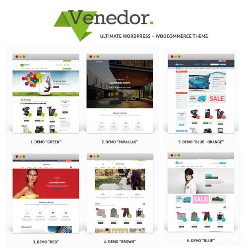 Venedor WordPress WooCommerce Theme
