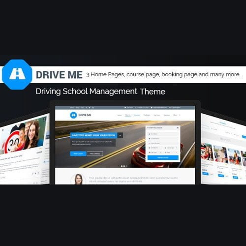 Driveme – Driving School WordPress Theme