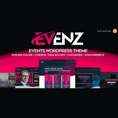 Evenz – Conference and Event WordPress Theme