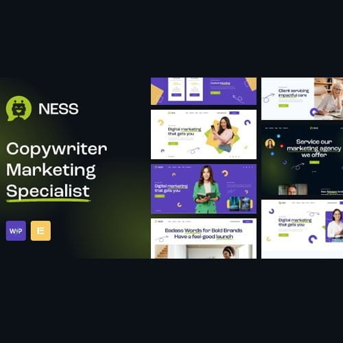 Ness – Marketing Agency & SMM WordPress Theme