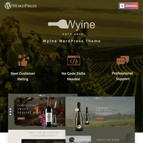 Wyine – Wine Shop Theme