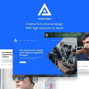 Harizma – Modern Creative Agency WordPress Theme