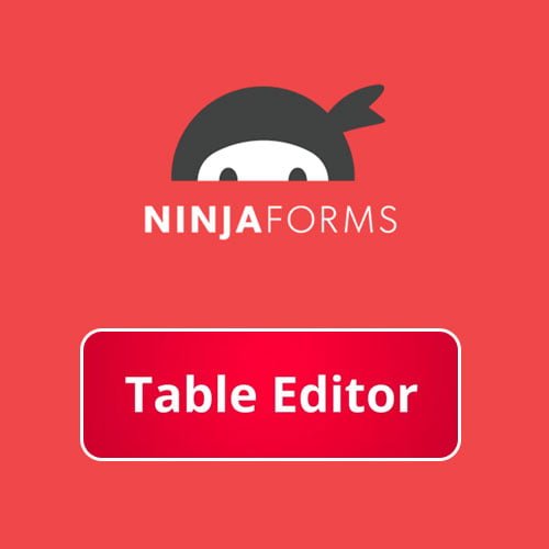 Ninja Forms Table Editor