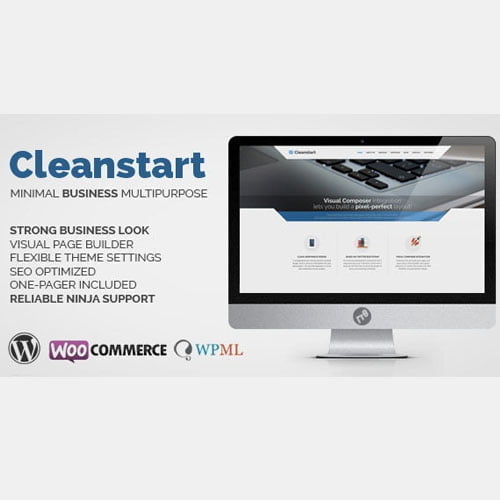 Corporate Business WordPress Theme – Cleanstart