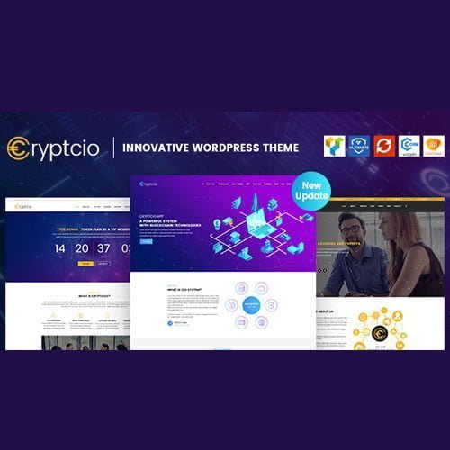 Cryptcio – Innovative WordPress Theme