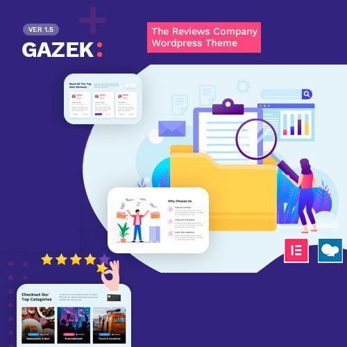 Gazek – Review WordPress Theme