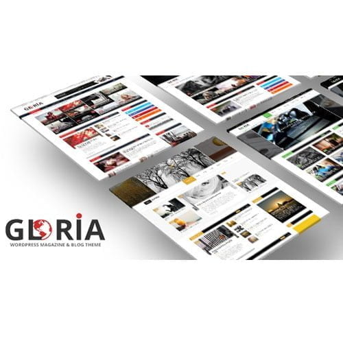 Gloria – Multiple Concepts Blog Magazine WordPress Theme