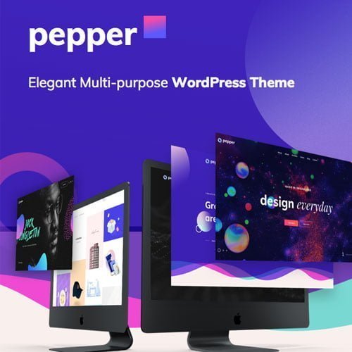 Pepper – Elegent Multi Purpose WordPress Theme