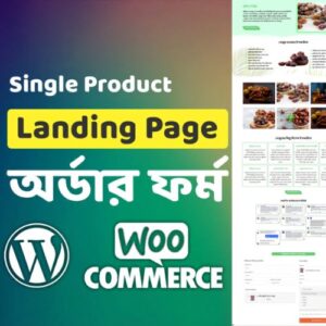 Single Product Store Landing Page