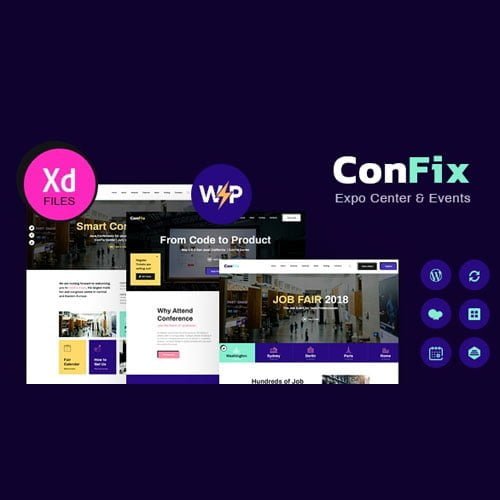 confix.jpg ConFix – Expo & Events WordPress Theme - Image 1